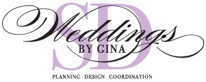 SD Weddings by Gina Logo